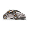 diseño de volkswagen new beetle para bordar